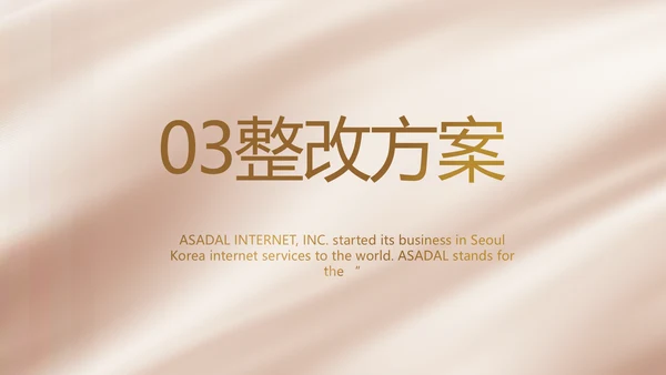 大气医美微整形宣传工作总结PPT