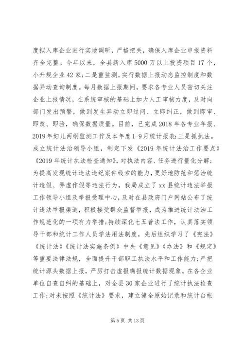 统计局XX年工作总结和XX年工作计划 (2).docx