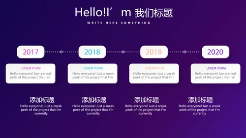 在线教育培训网课工作总结计划动态PPT模板