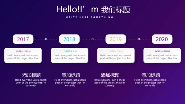 在线教育培训网课工作总结计划动态PPT模板