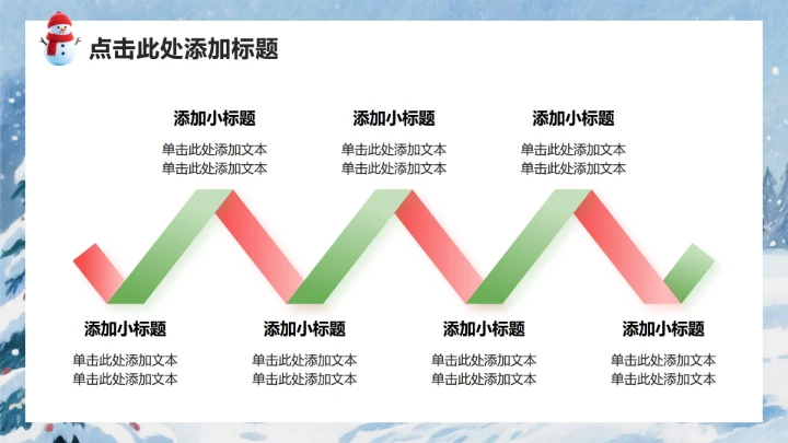 红色3D卡通风圣诞节企划活动策划方案PPT模板