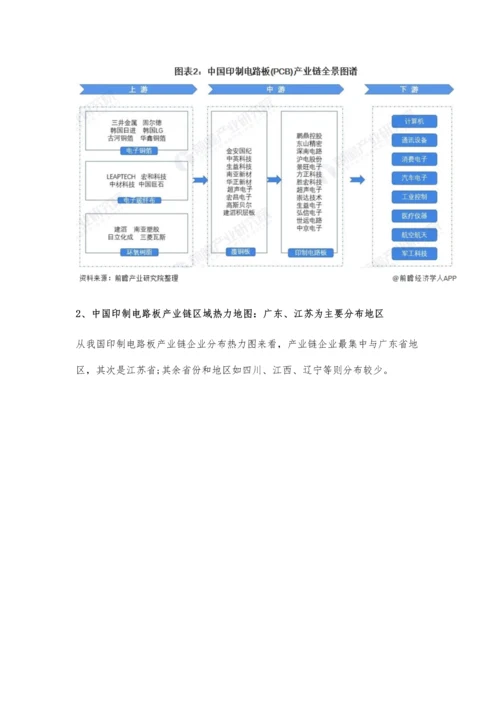 中国印制电路板行业产业链现状及市场竞争格局分析-投资重心将在产能建设上.docx