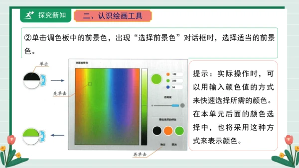 【核心素养目标】人教·内蒙古版《信息技术》五下 第1课 初识《画时画王》课件