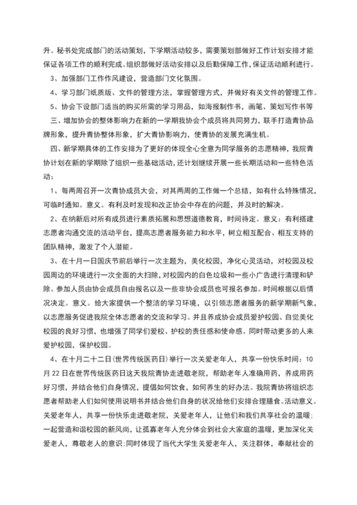 志愿者的工作计划5篇(一).docx
