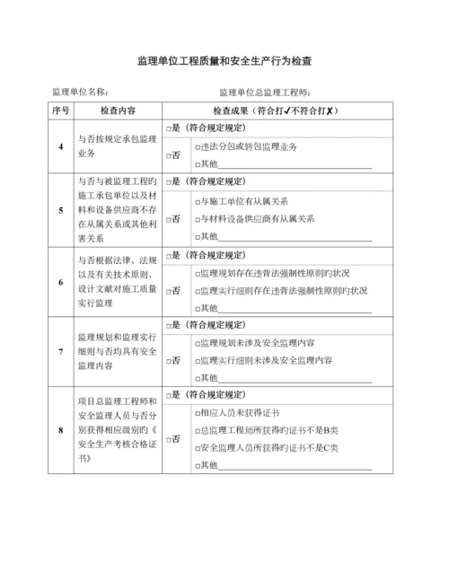 通信建设工程质量和安全生产监督检查表.docx