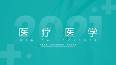2021医院医生工作总结汇报动态PPT模板