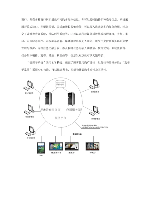 医院信息发布系统专题方案.docx