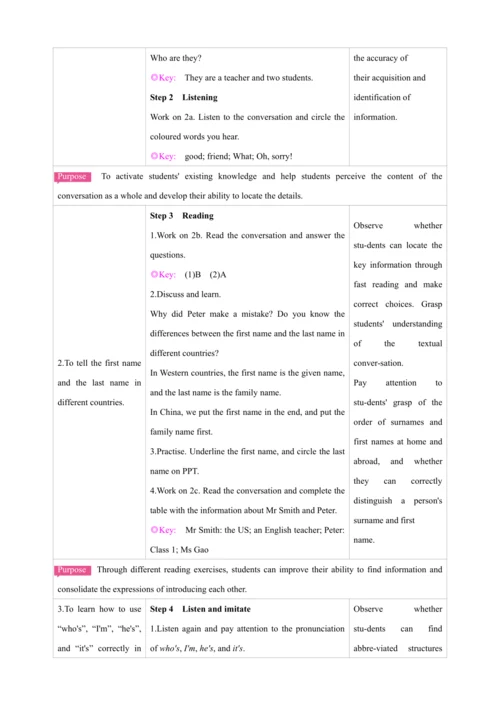 Unit 1 You and Me Section A（单元解读+备课素材+教案）【人教2024版七