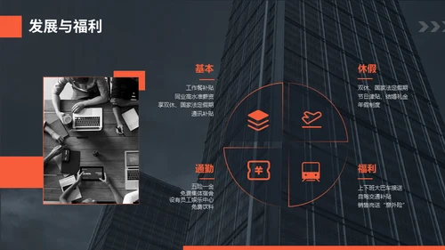 企业校招职位介绍公司宣传通用PPT模板