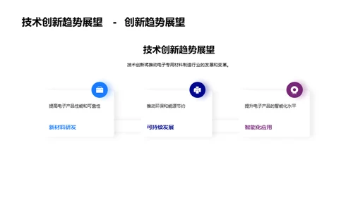 探索电子材料行业未来