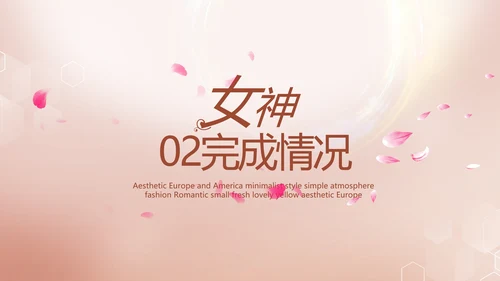 轻奢女神微整形医院介绍工作总结PPT