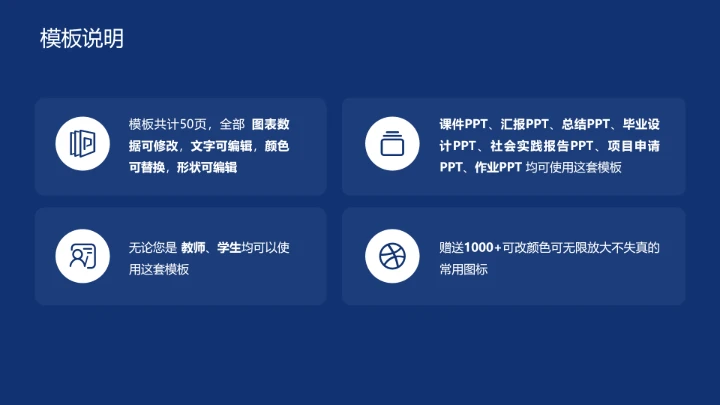 电子科技大学课题学术汇报毕业论文答辩通用PPT模板