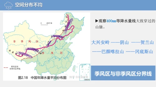 2.2.2中国的降水（课件288张）-人教版八年级地理上册