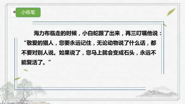 【核心考点】语文部编版五年级上册第三单元复习 课件