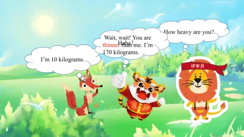 Unit 1 How tall are you Part B Let's learn课件（30张PP