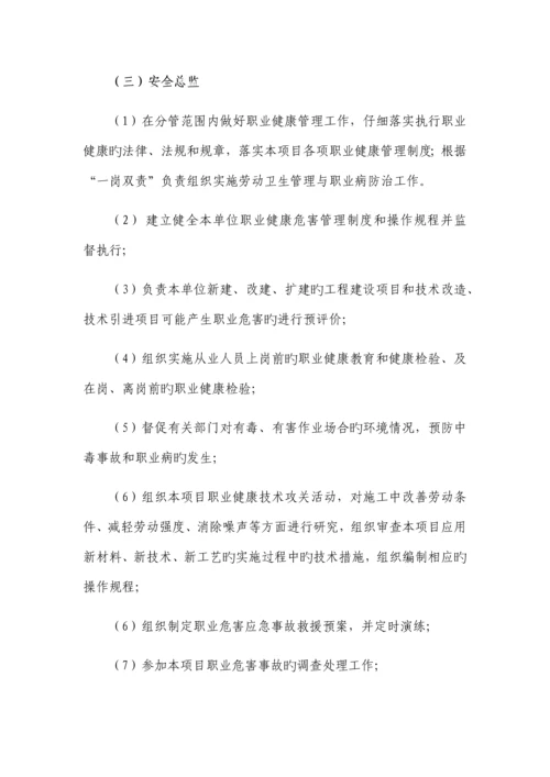 公司职业健康管理制度汇编.docx