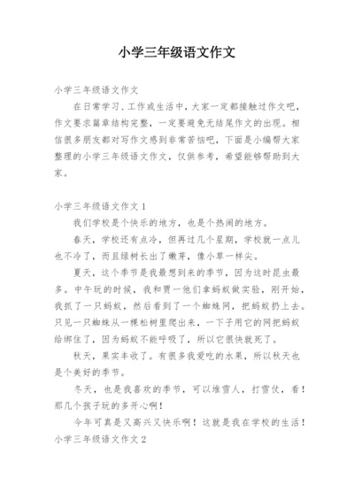 小学三年级语文作文_1.docx