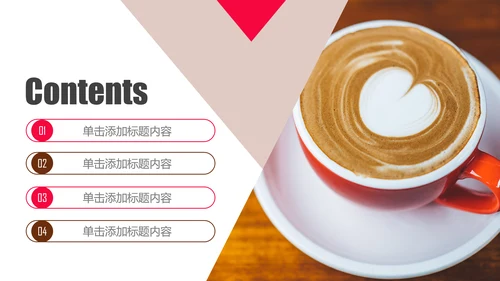休闲下午茶美味咖啡厅介绍咖啡介绍PPT