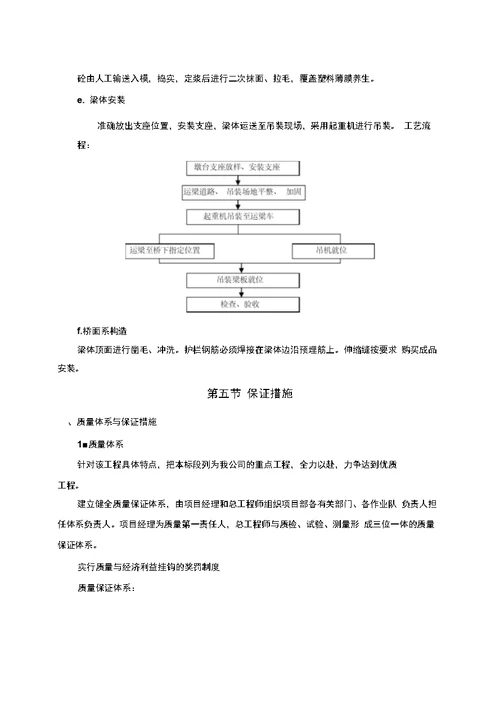 资格预审初步施工组织设计