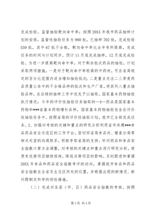 食品药品安全指数考核方案 (2).docx