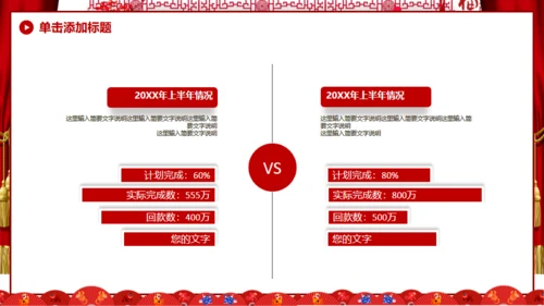开门红新年工作计划通用PPT模板