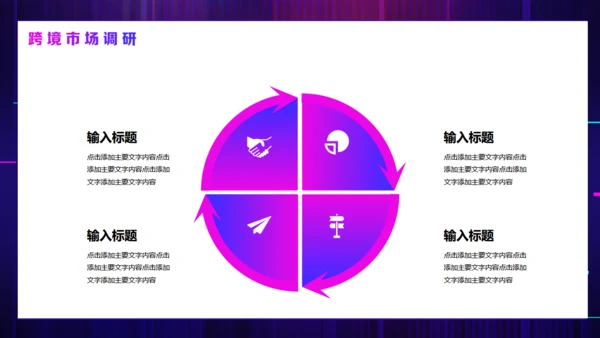 智慧跨境电商方案活动策划通用PPT模板