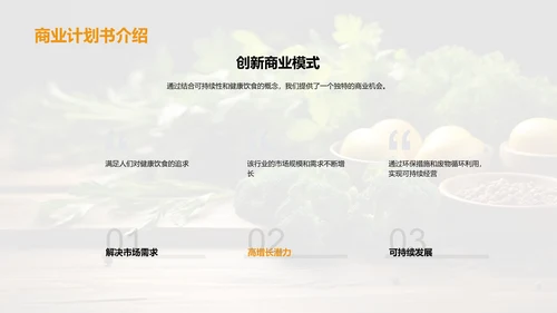 健康餐饮的创新投资