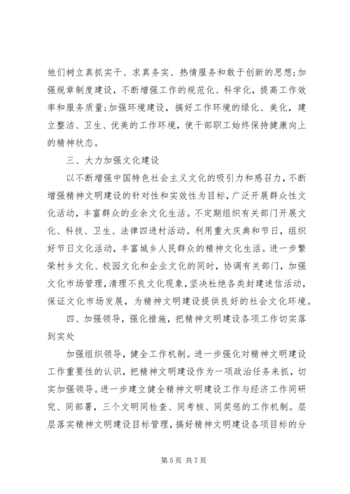 精神文明建设工作计划范文 (2).docx