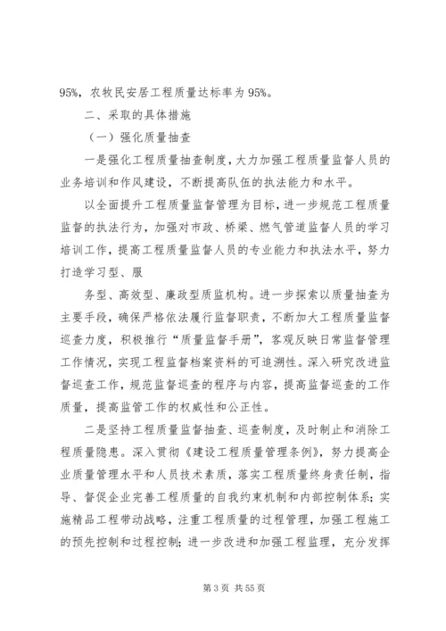 质监站工作方案范文合集.docx