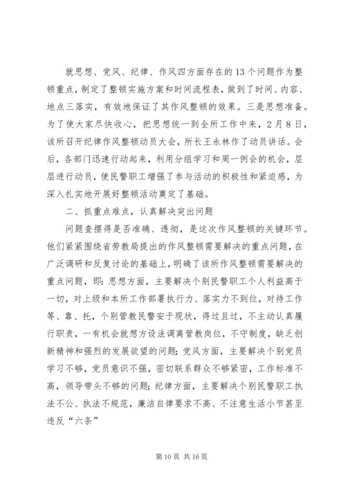 公司作风整顿活动简报.docx
