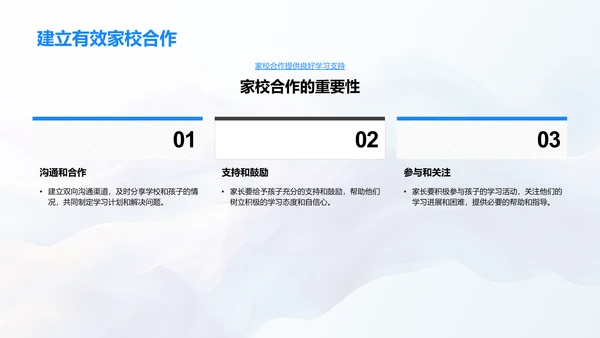 一年级学习方法指导PPT模板