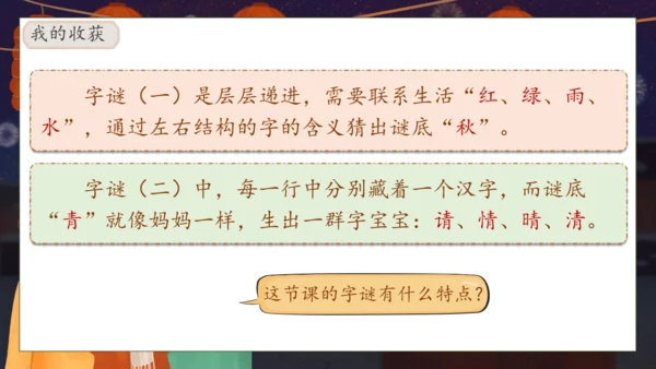 【核心素养】部编版语文一年级下册-识字4. 猜字谜 第2课时（课件）