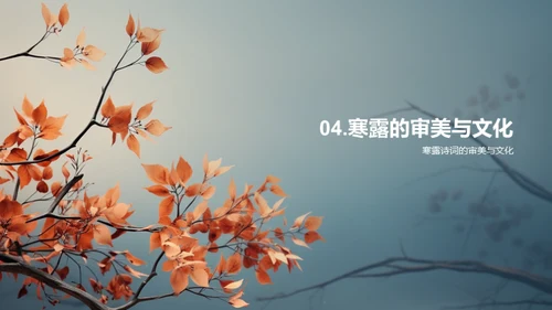寒露诗韵的故事