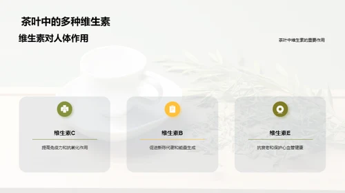 茶叶：健康的良伴