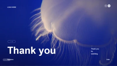 结束页-商务化学生物培训课件PPT主题