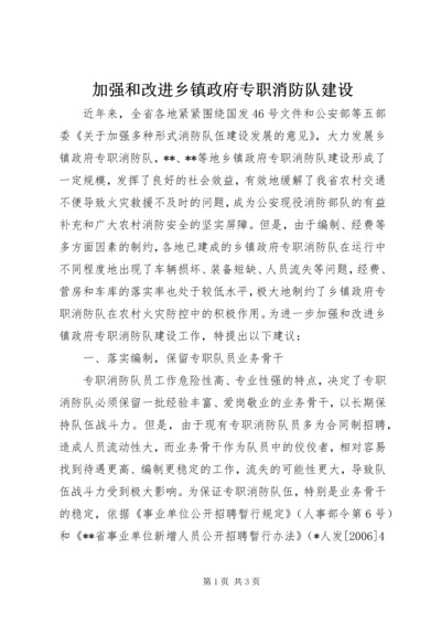 加强和改进乡镇政府专职消防队建设_1.docx