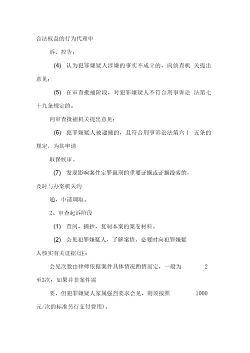 20XX刑事委托代理合同