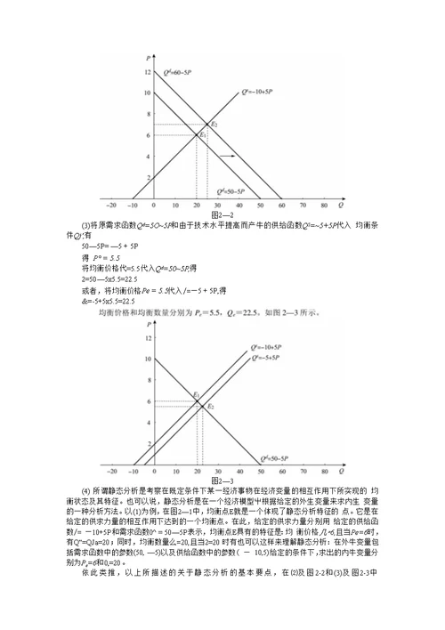 西方经济学微观习题答案