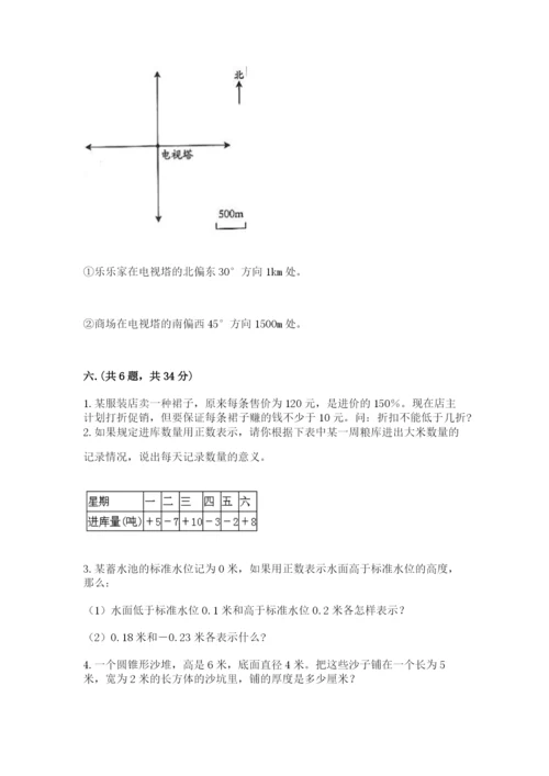 辽宁省【小升初】小升初数学试卷附参考答案（夺分金卷）.docx