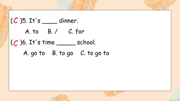 Unit2 What time is it？ 复习课件(共41张PPT)