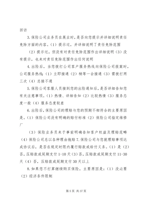 保险知识调查问卷.docx