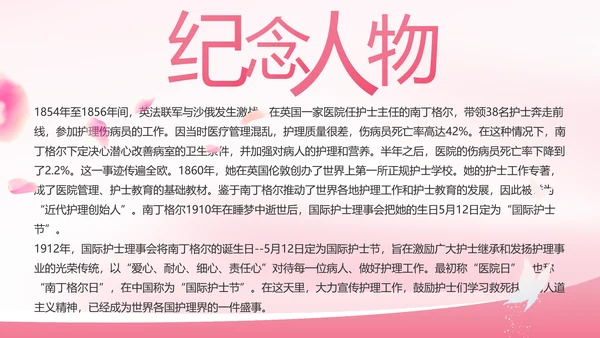 5.12国际护士节活动主题演讲动态PPT