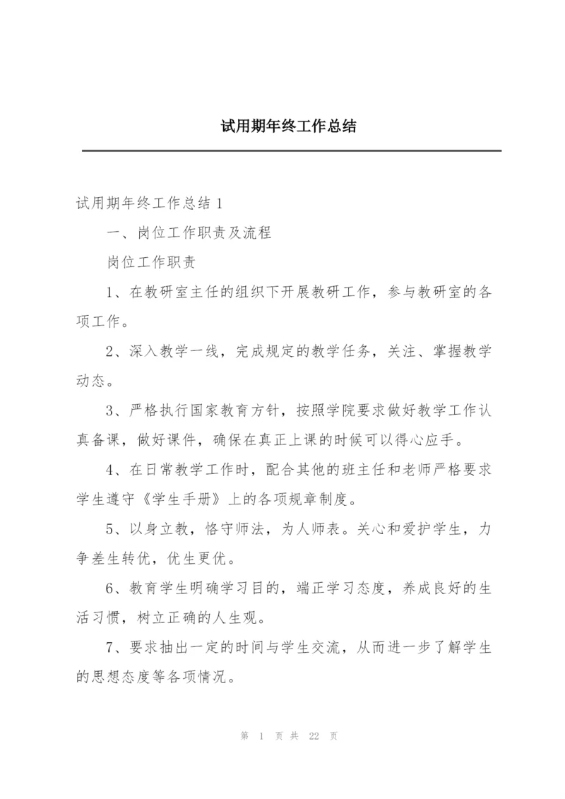 试用期年终工作总结.docx