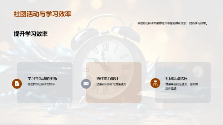 高三生涯与社团融合