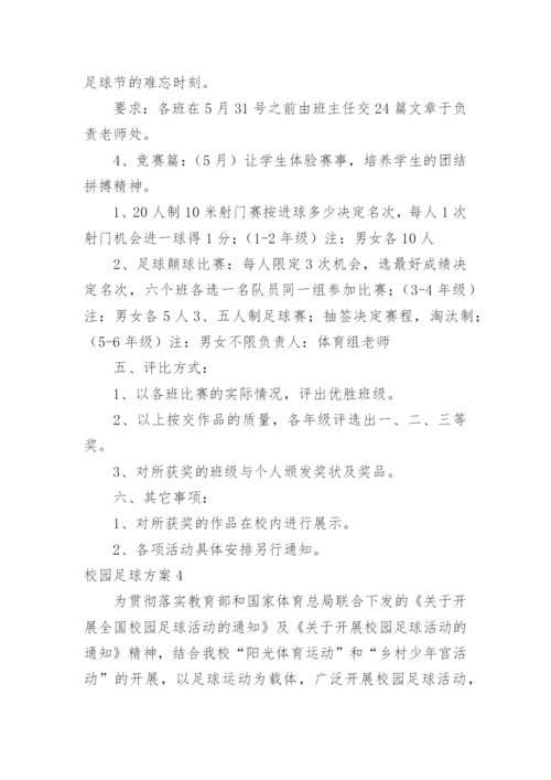 校园足球方案.docx