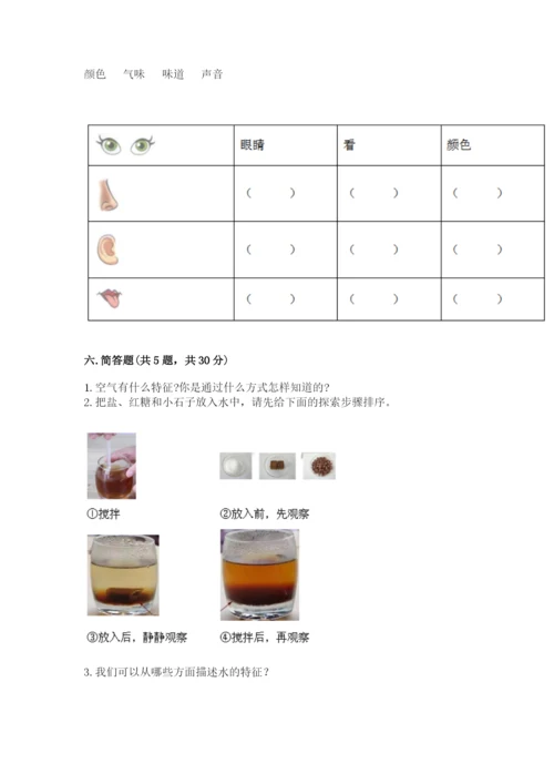 教科版一年级下册科学期末测试卷精品【巩固】.docx