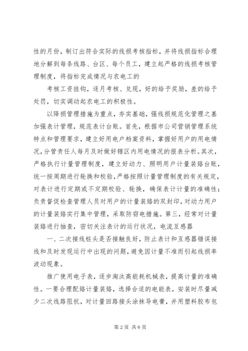 低压线损分相线管理可行性分析报告.docx