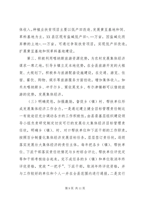 关于农村集体经济发展的现状与思考 (6).docx