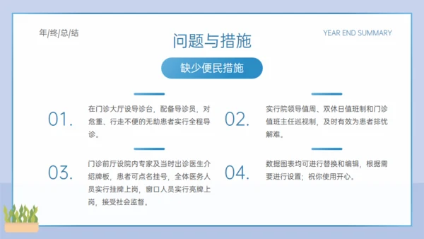 医院妇产科年终总结通用PPT模板