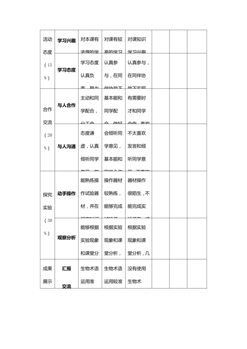 【大单元教学】人教版七年级下册（第四单元）《生物圈中的人》大单元整体教学设计